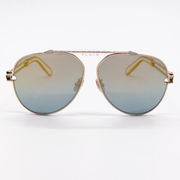 NEW  PHILIPP PLEIN SEVENTIES SPP048M 033M MEN SUNGLASSES PHILIPP PLEIN - Picture 3 of 11